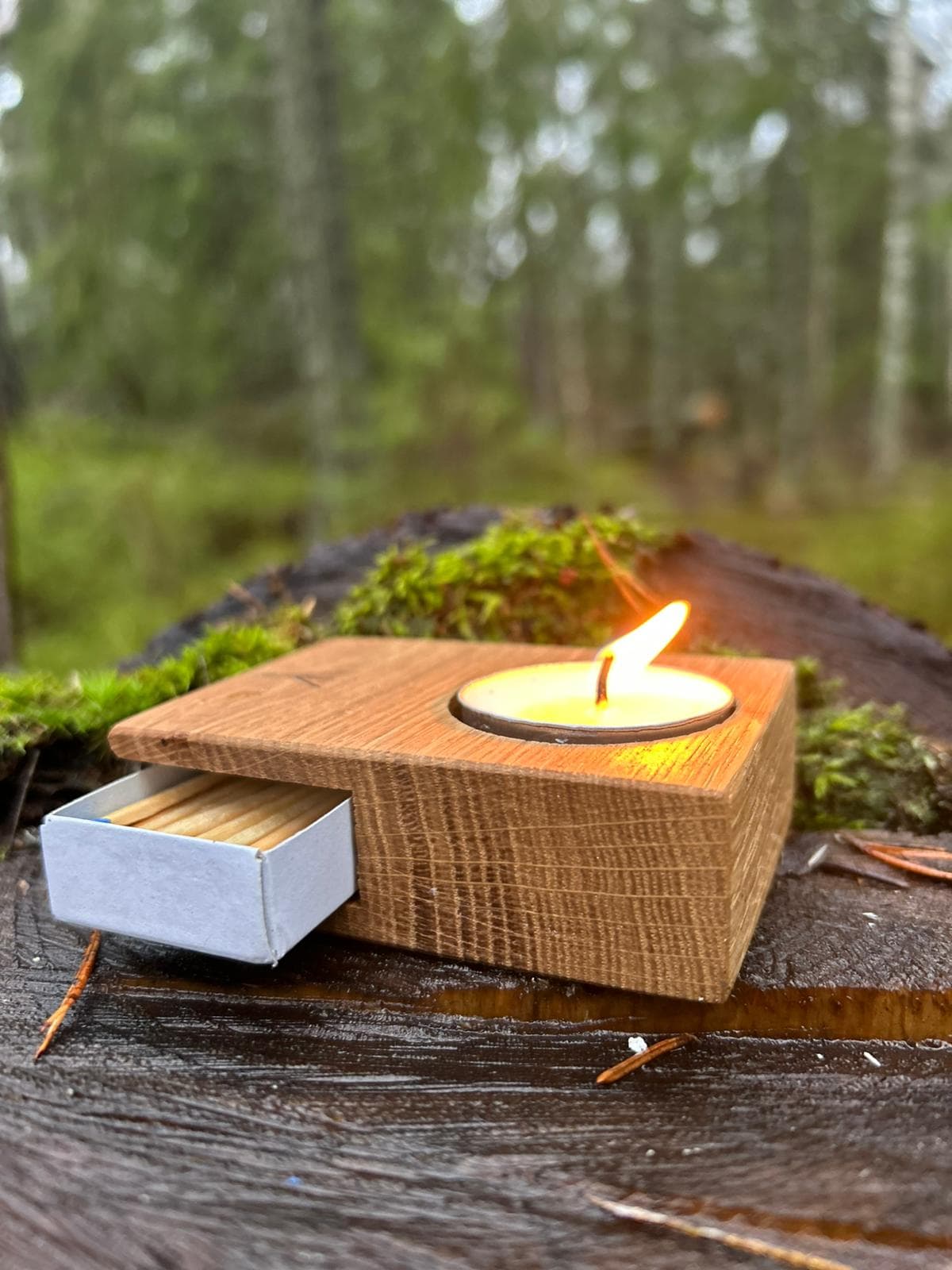 Ljushållare med tändsticksbox — bild 1