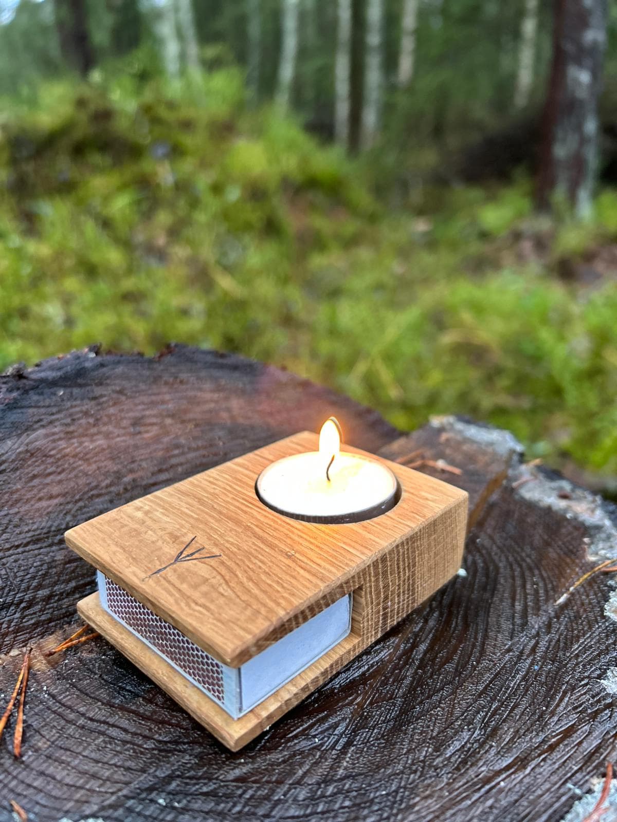 Ljushållare med tändsticksbox — bild 2