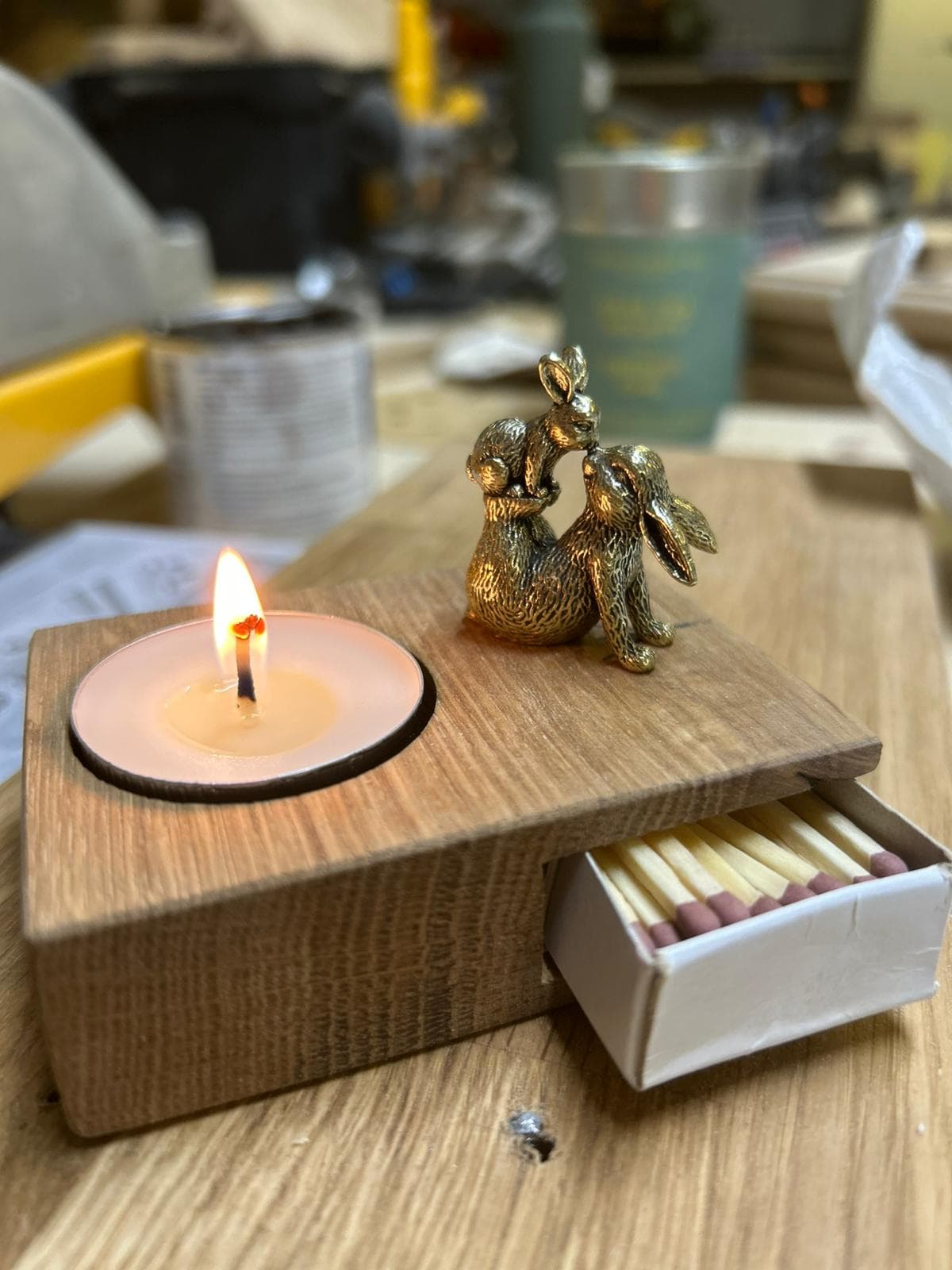 Ljushållare med tändsticksbox — bild 6