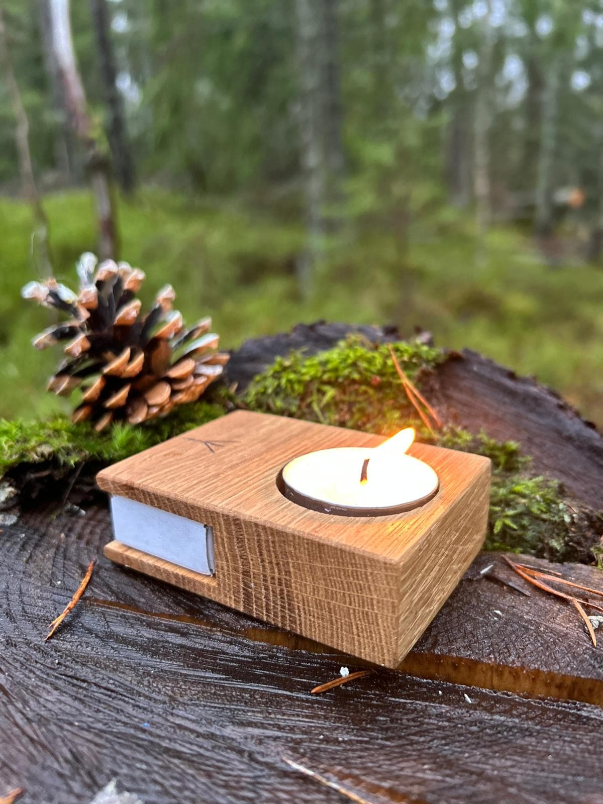 Ljushållare med tändsticksbox — bild 3