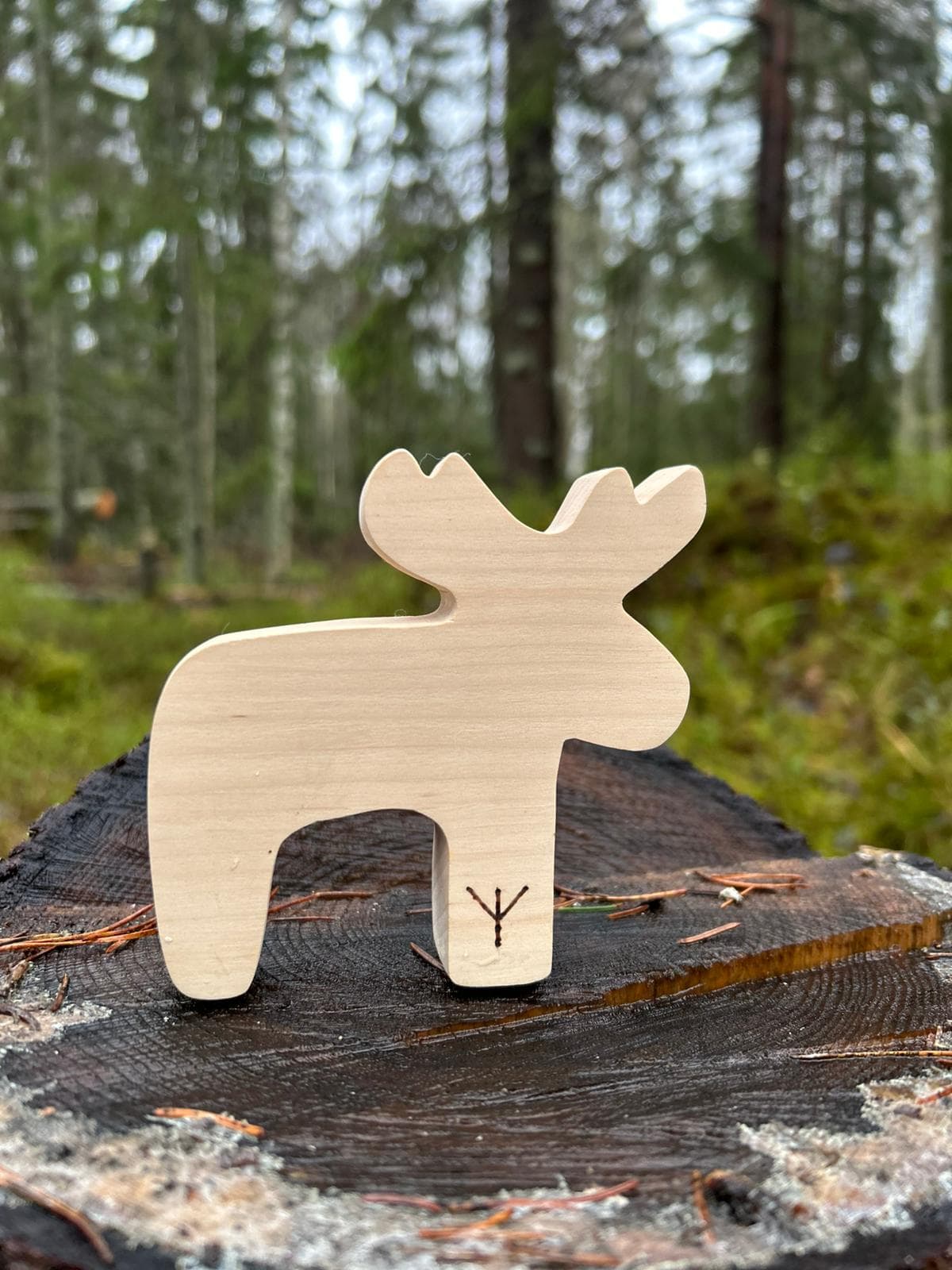 Nyckelhållare i ek — bild 4